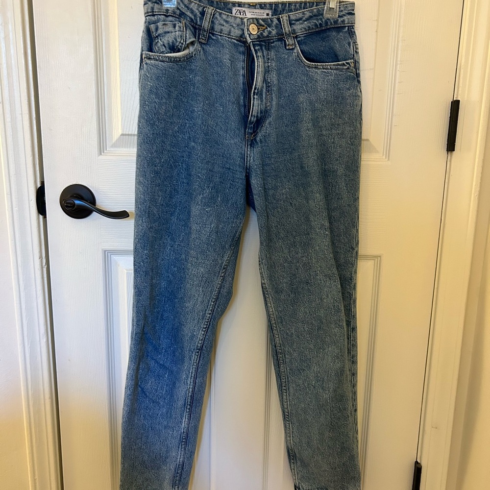 Zara Straight Leg Denim Jeans